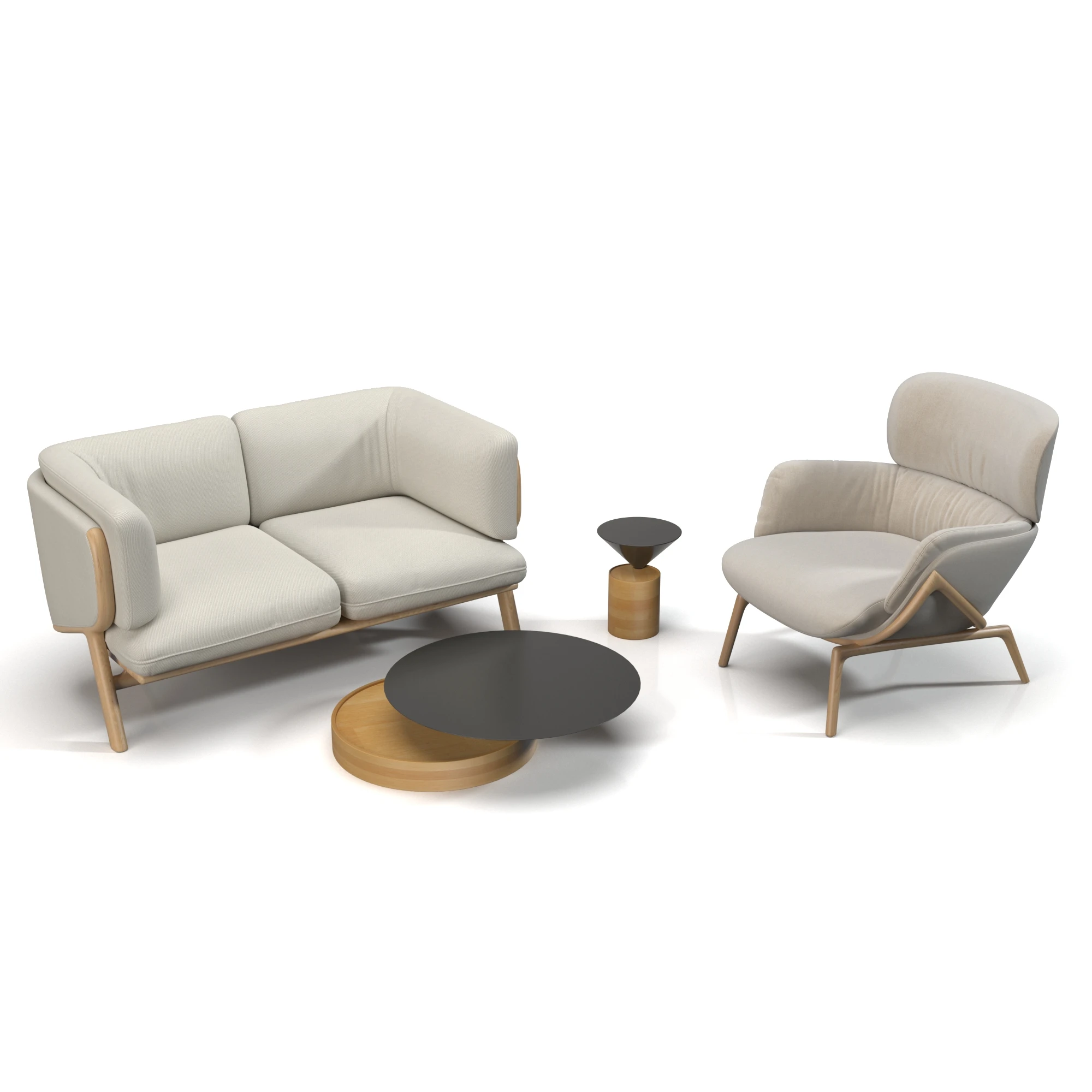 STANLEY Sofa Set 3D Model_06